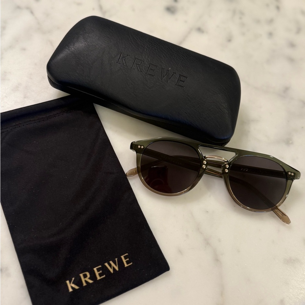 KREWE Markle Verde 12k Sunglasses